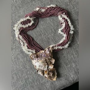 Vintage, Victorian inspired statement, necklace